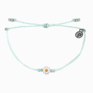 NEW pura vida silver daisy bracelet